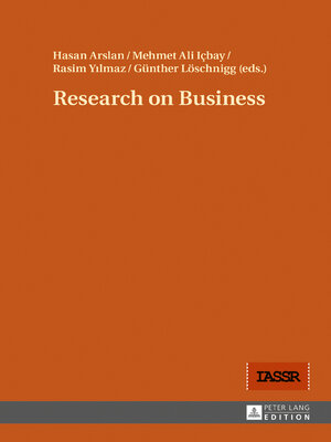 cover image of Research on Business